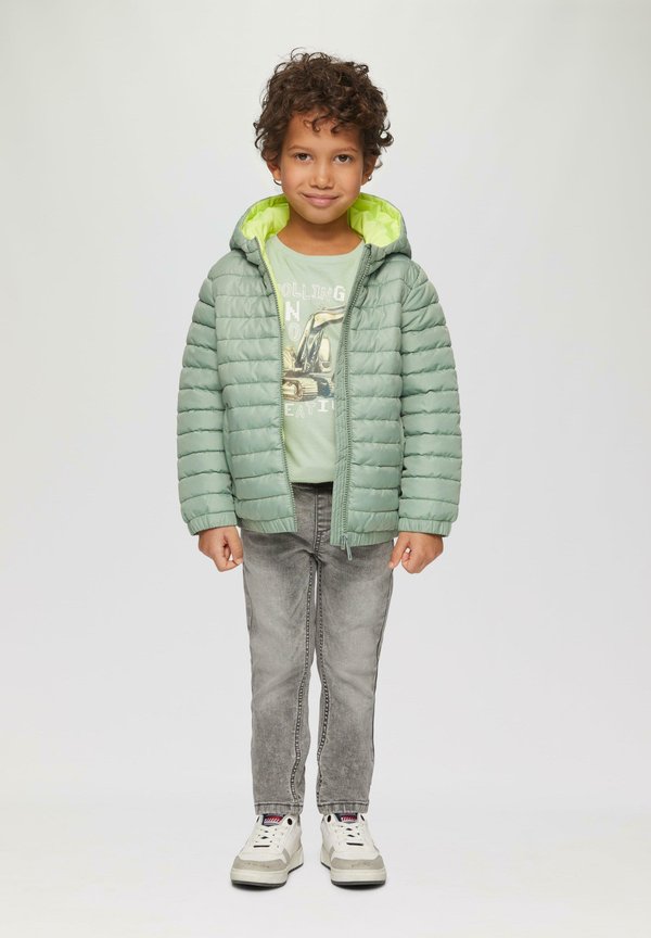 Winterjacke - salbeigrün