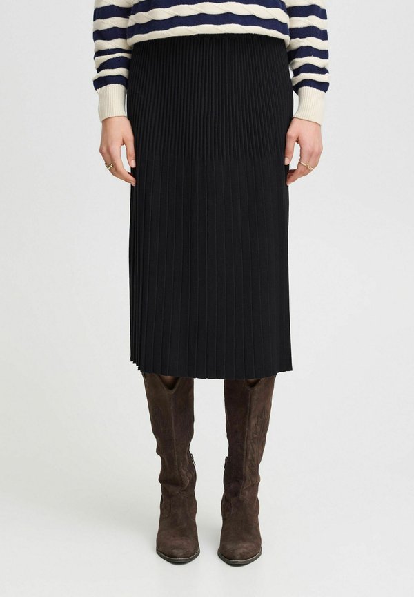 IRMASIA SK - A-line skirt - meteorite