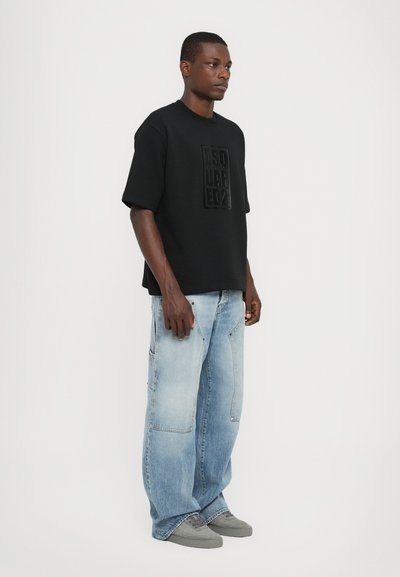 Dsquared2 LOOSE FIT CREW NECK - T-shirt imprimé - black