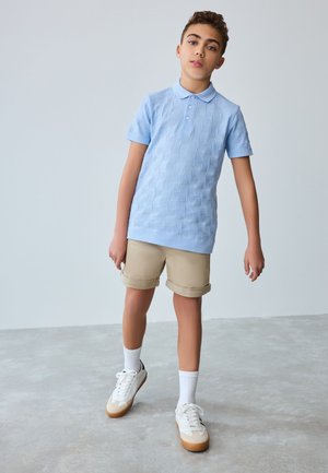 Baker by Ted Baker REGULAR FIT - TEXTURED - Polo majica - blue