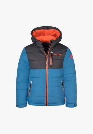 TROLLKIDS, KIDS HEMSEDAL SNOW JACKET UNISEX - Snowboard jacket - nordic blue