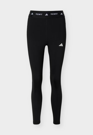 adidas Performance, ADIDAS TECHFIT 7/8 - Leggings - black