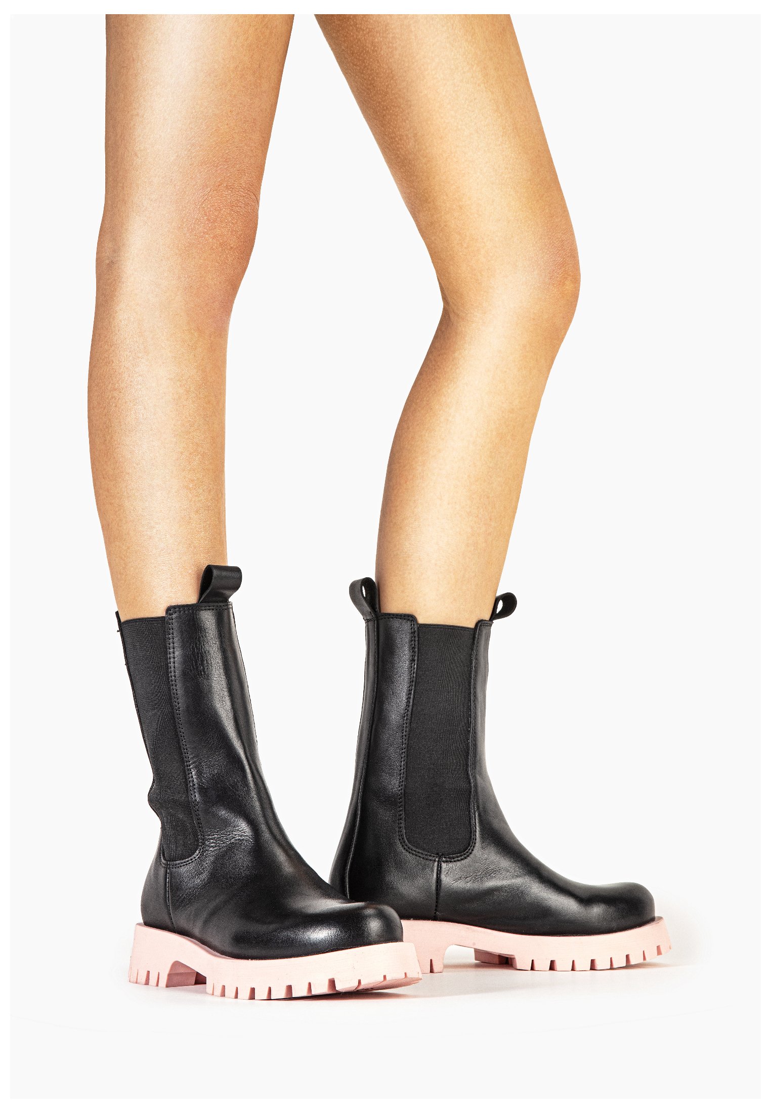 Inuovo Laarzen - black/pink blp/zwart - Zalando.be