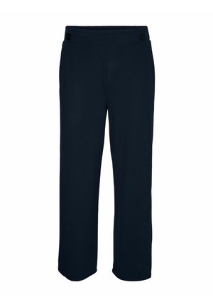 Vero Moda Curve, VMCLIVA HW WIDE PANT CUR NOOS - Bukser - navy blazer