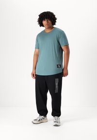 Calvin Klein Jeans Plus BADGE TURN UP - Jednoduché tričko - north atlantic