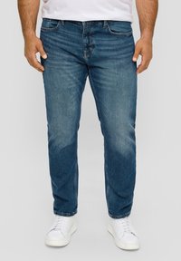 s.Oliver HIGH RISE  - Jeans Slim Fit - dunkelblau