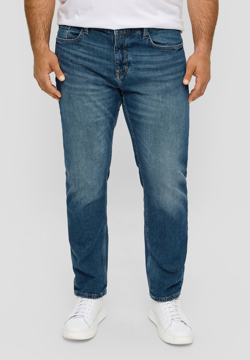 s.Oliver HIGH RISE - Jeans Slim Fit - dunkelblau