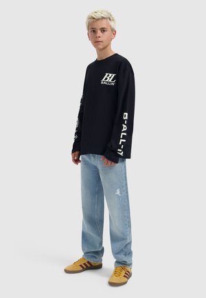 Ballin, LOOSE FIT CREWNECK LS T-SHIRTS - Long sleeved top - black