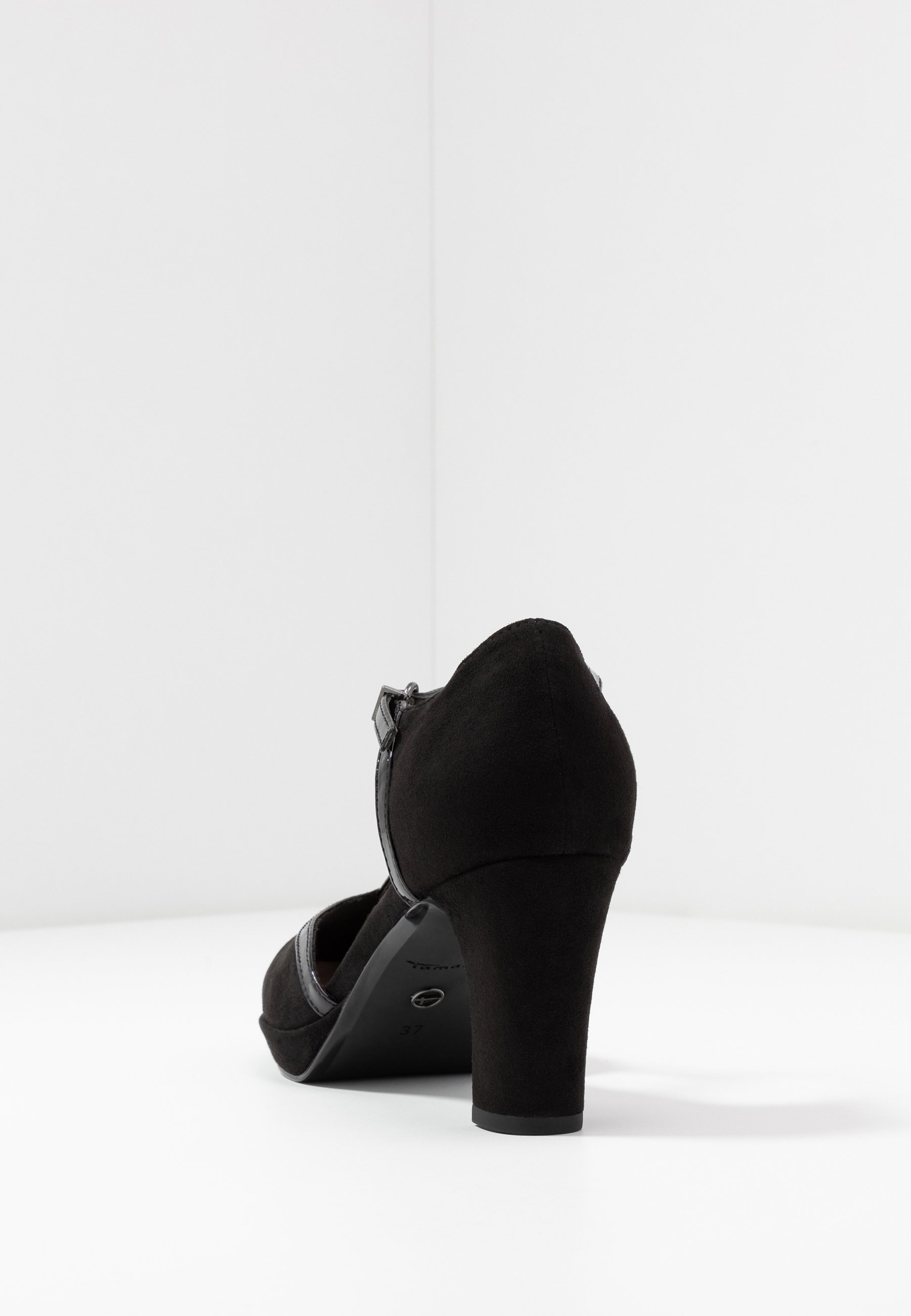 Tamaris WOMS SLIP ON Platåsko black Zalando.no Tamaris WOMS SLIP ON Platåsko black Zalando.no
