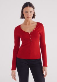Langarmshirt - red