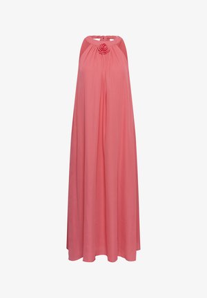 Kaffe Curve, KCLORY HALTERNECK - Robe de cocktail - sun kissed coral cc