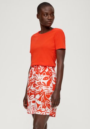 T-shirt basique - dunkelorange