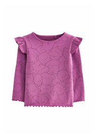 Izbrano, purple bunny character