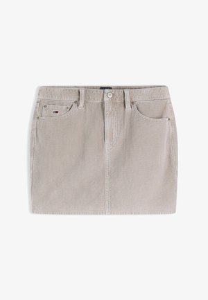 Tommy Jeans, MINI SKIRT - Μίνι φούστα - limestone dust
