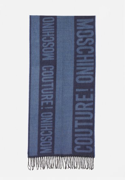 MOSCHINO 42X190 UNISEX - Scarf - blue