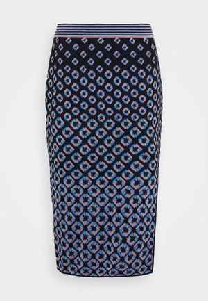 Pencil skirt - blue