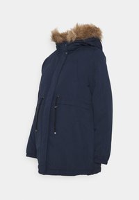 MAMALICIOUS - MLJESSA SHORT - Parka - navy blazer Miniatiūros vaizdas 1