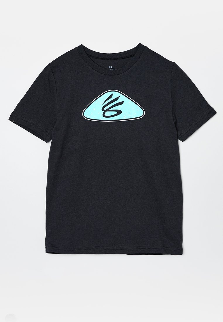 Under Armour T-shirt print zwart