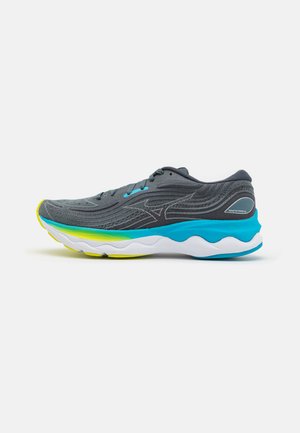 Mizuno WAVE SKYRISE 4 - Zapatillas running asfalto - stormy weather/pearl blue/jet blue