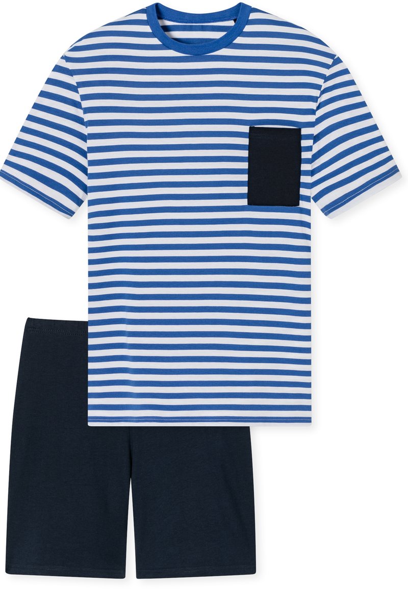 Schiesser Schlafanzug Lang Ensemble De Pijama, Bleu, 3 Ans Garçon