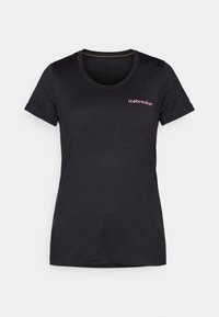 LIGHT WEIGHT TECH LITE SCOOP GRAPHIC - Sports T-shirt - black