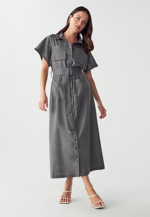 KULAN MIDI - Blousejurk - charcoal