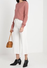 VILA Strickpullover - light pink