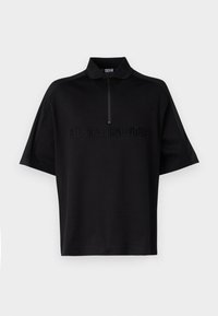 LOGO LINE GOTH - Poloskjorter - black