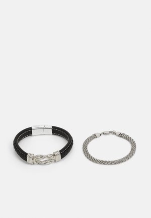 2 PACK - Bracelet - silver-coloured