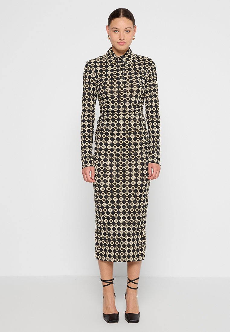 Nanushka Blousejurk zwart Nanushka Blousejurk zwart