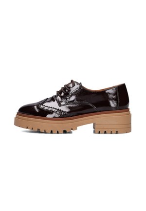 SIMON - Lace-ups - cybill bordo