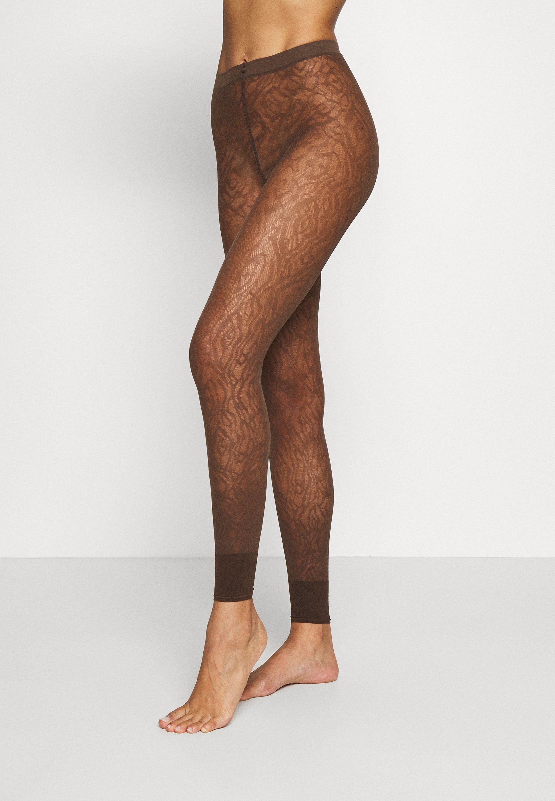 Women FALKE ZEBRA 20 DENIER LEGGINGS TRANSPARENT FEIN BRAUN - Leggings - Stockings Women FALKE ZEBRA 20 DENIER LEGGINGS TRANSPARENT FEIN BRAUN - Leggings - Stockings