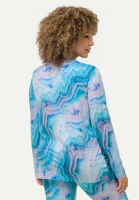 Ulla Popken Langarmshirt - light blue