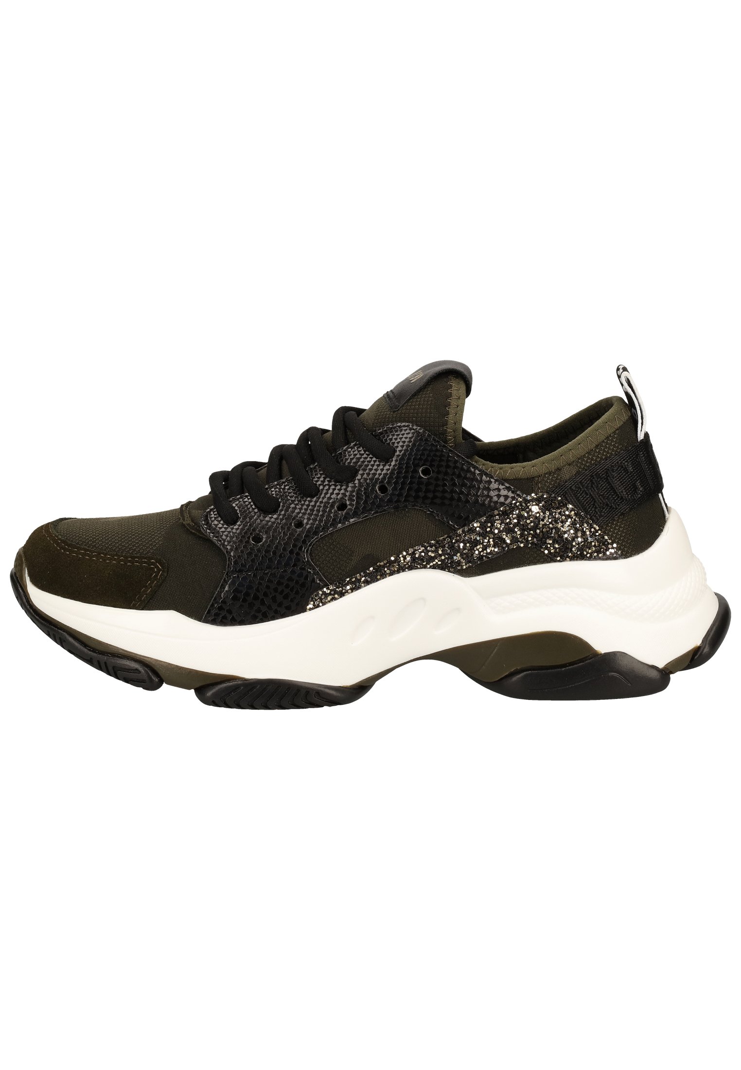 Steve Madden Ajax Sneaker Low Olive Multi Olm Oliv Zalando At