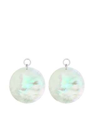 ELEGANT DISC - Øreringe - silver-coloured