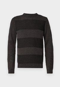 JJHUGO CREW NECK - Jumper - black