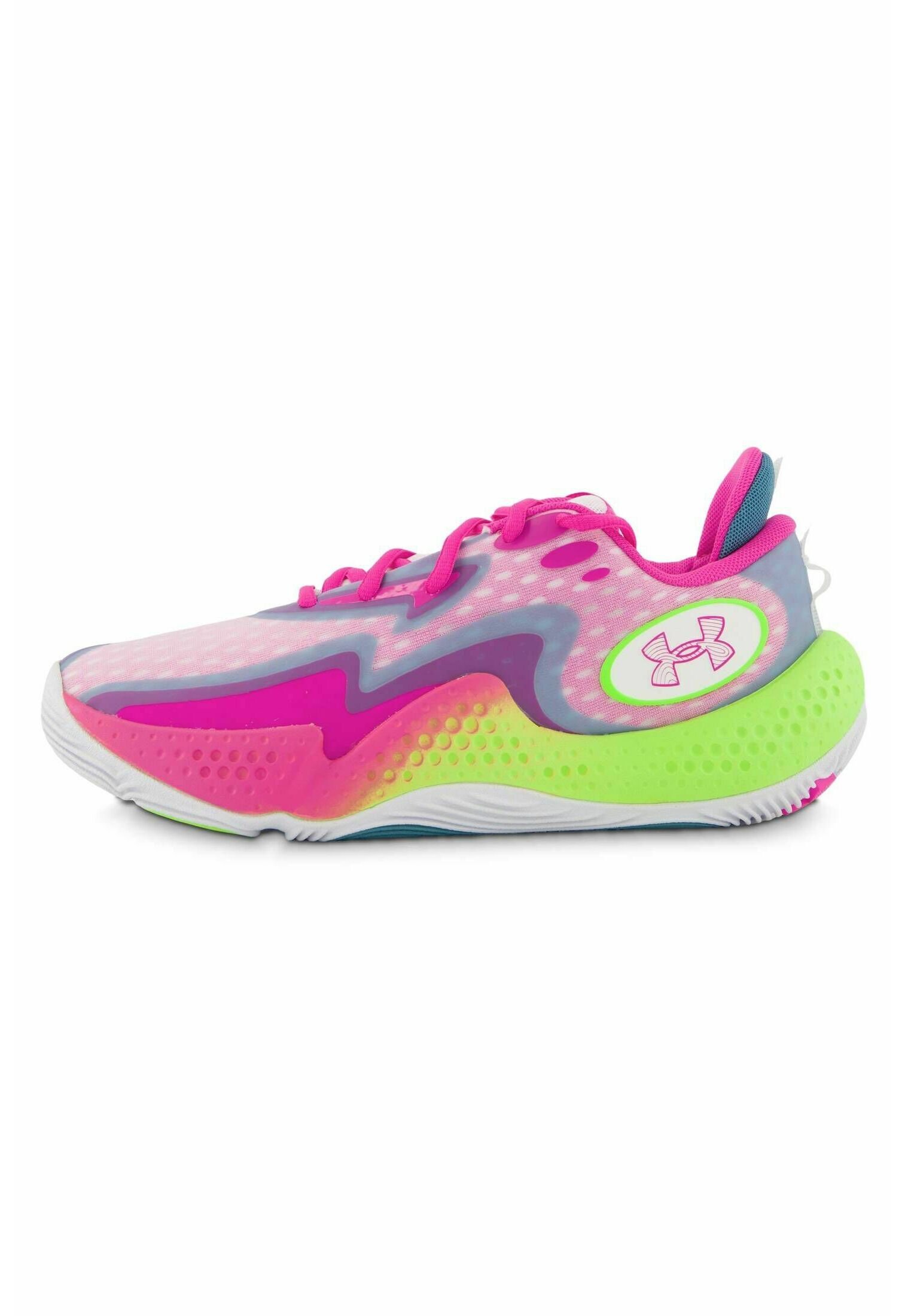 under armour basketball shoes pink