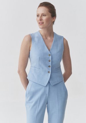 TATUUM RONITA - Waistcoat - sky blue