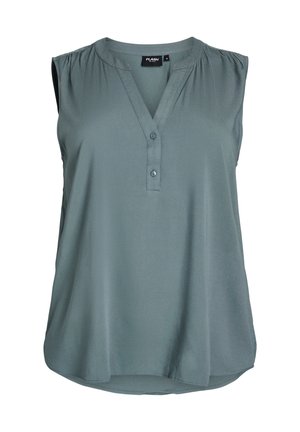 Zizzi FLASH - ÄRMELLOSE - Top - balsam green