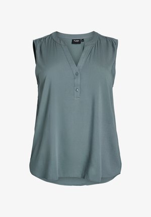 Zizzi FLASH - ÄRMELLOSE - Top - balsam green