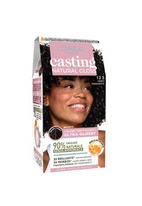 L'Oréal Paris L'ORÉAL PARIS COLORAZIONE SEMIPERMANENTE CASTING NATURAL GLOSS SENZA AMMONIACA COLORE TRATTAMENTO ULTRA GLOSSY - 2 PACK - Tinte capelli - 123 nero fondente