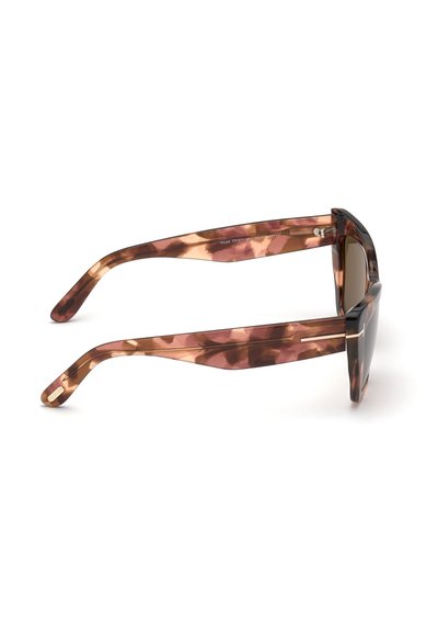 Tom Ford FT0871 KATZENFORM - Zonnebril - havanna farbenfroh