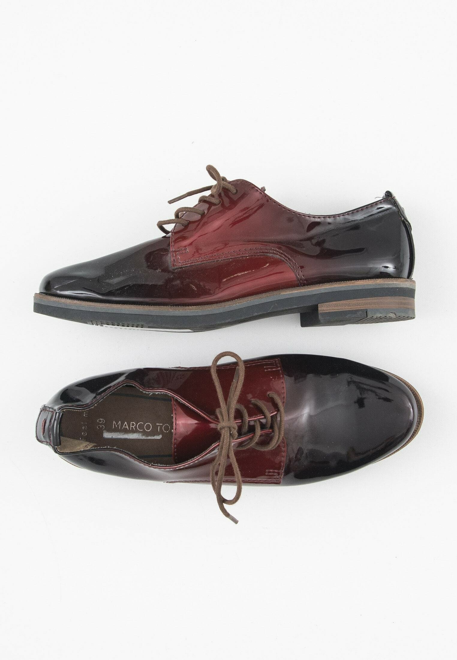 Marco Tozzi Veterschoenen - red/Rood - Zalando.nl