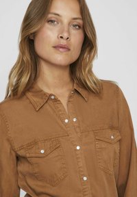 VILA VIBISTA SU-NOOS - Camicia - rubber