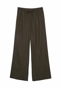 DRAWSTRING - Stoffhose - dark brown