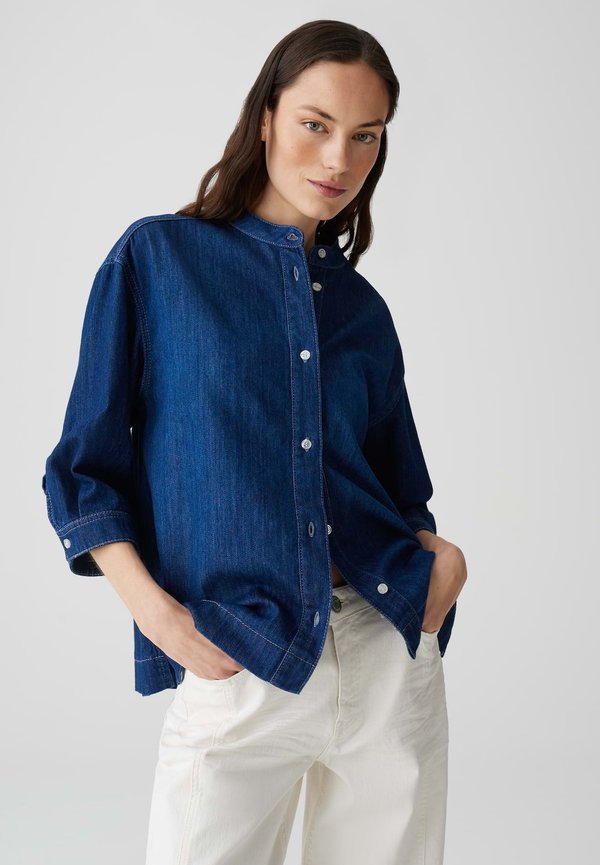 REGULAR FIT OVERCUT 3/4 SLEEVE - Hemdbluse