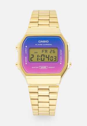 VAPORWAVE UNISEX - Digital watch - gold-coloured