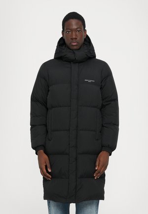 Piumino lungo - black