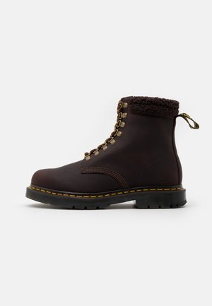1460 COLLAR UNISEX - Snørestøvletter - cocoa/dark brown