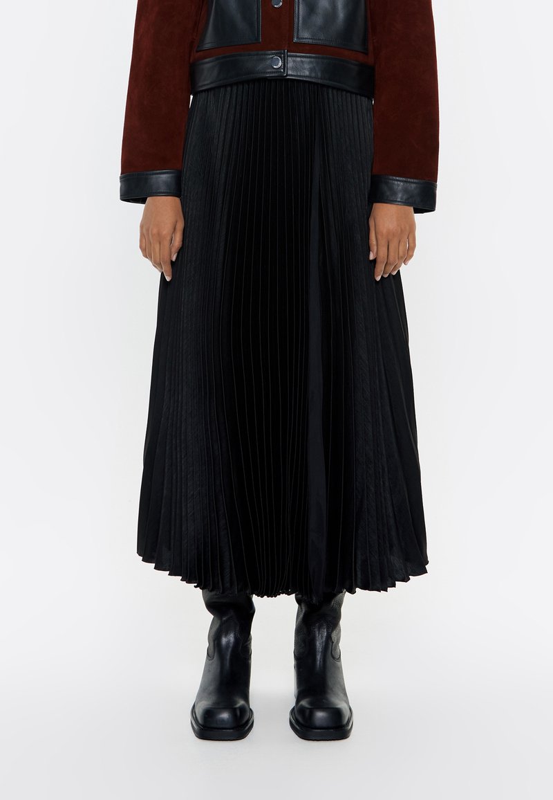 Bimba Y Lola Falda plisada - black